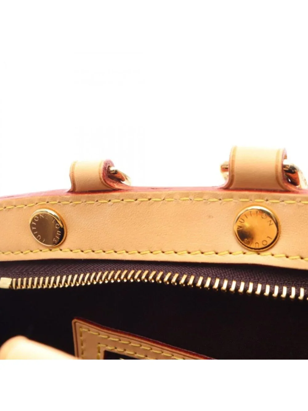 Louis Vuitton Handbag Blair MM 2-Way Amarante Leather